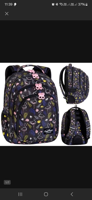 Plecak szkolny dziewczęcy