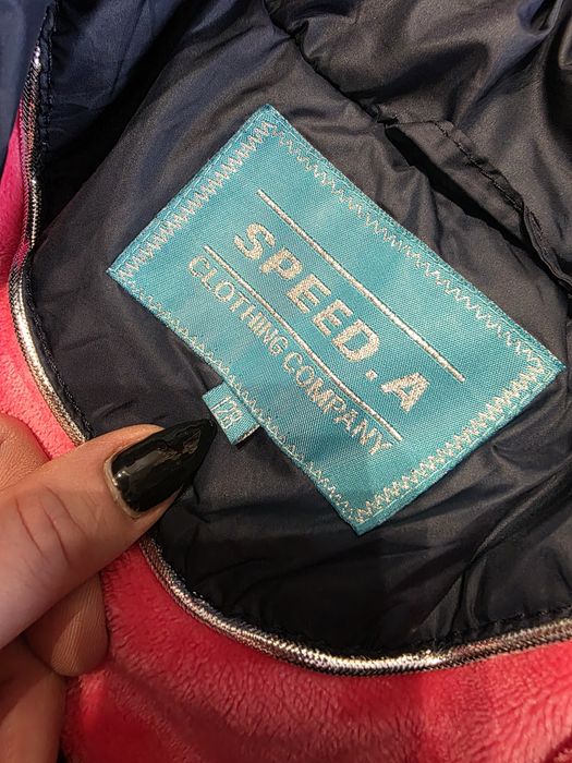 Ciepluteńka kurtka zimowa  dla dziewczynki  128