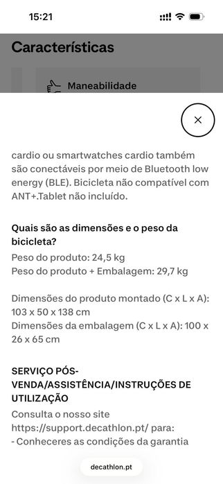 Bicicleta estática