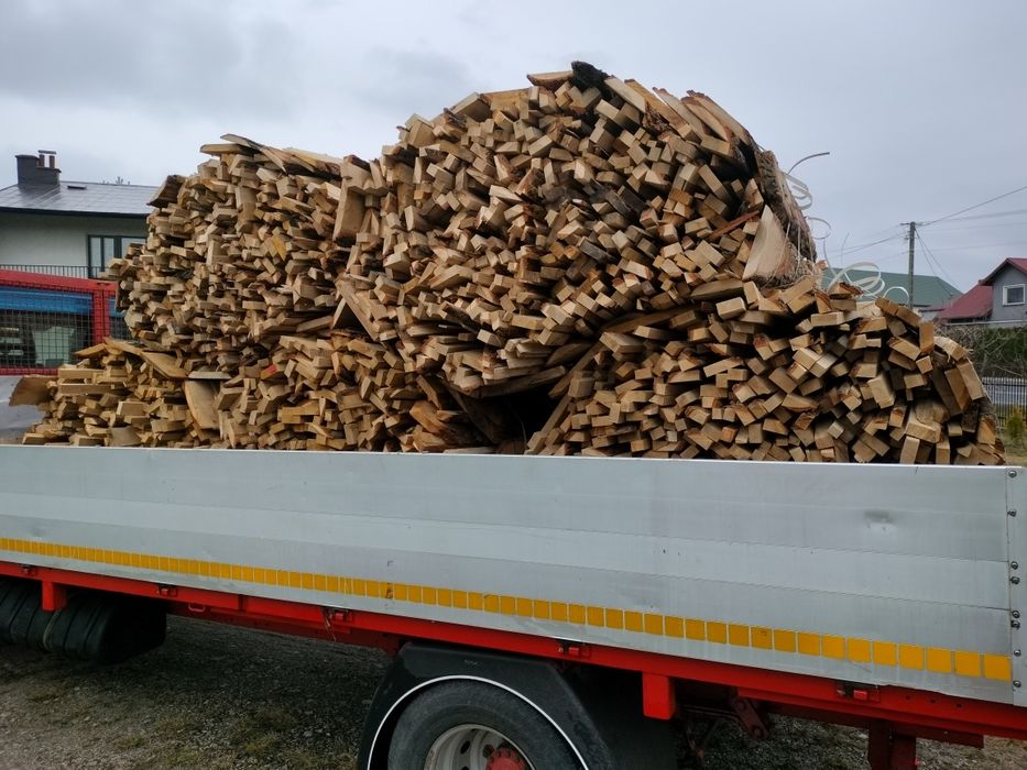 Drewno dąb zrzyna twarde liściaste mokre i suche