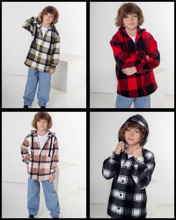 Сорочка тепла дитяча та підліткова