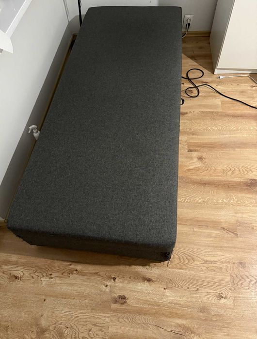 Łóżko pojedyncze tapicerowane tapczan 80x200 cm