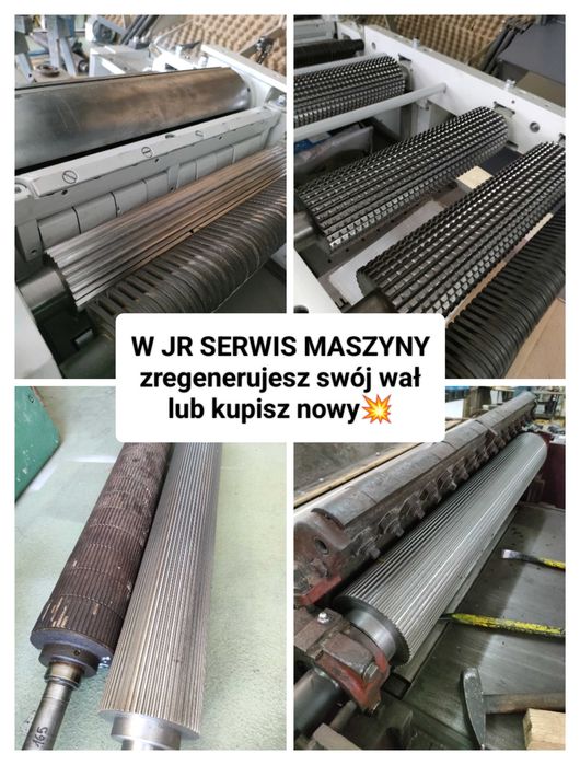 SERWIS JAROMA, remonty, części zamienne, grubiarki, wyrówniarki,