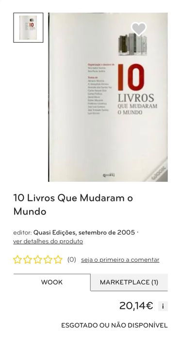 “10 Livros Que Mudaram o Mundo”