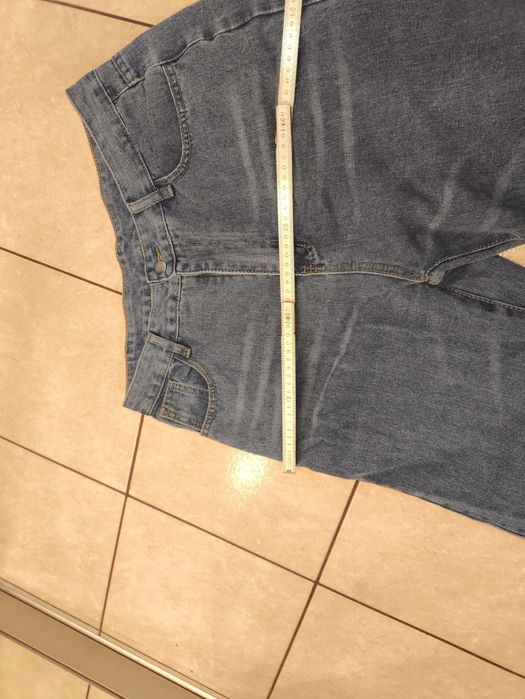 Spodnie jeansowe boyfriend mimfit papierbag 42 XL