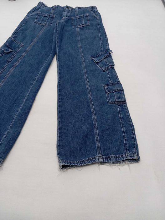 Spodnie baggy z szerokimi nogawkami S affliction opium vintage