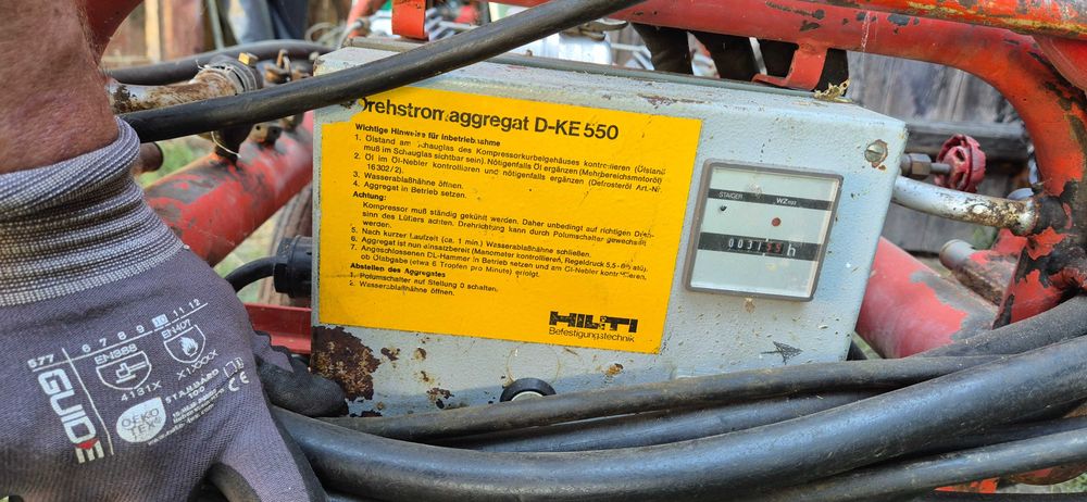 Kompresor sprężarka hilti D-KE550