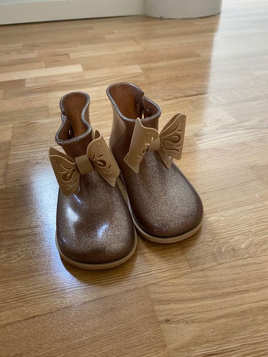 Mini Melissa Bow Botas de Chuva