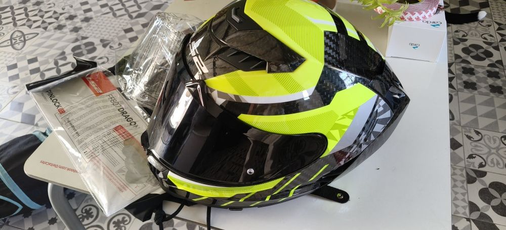 Capacete LS2 Dragon  FF807 XS