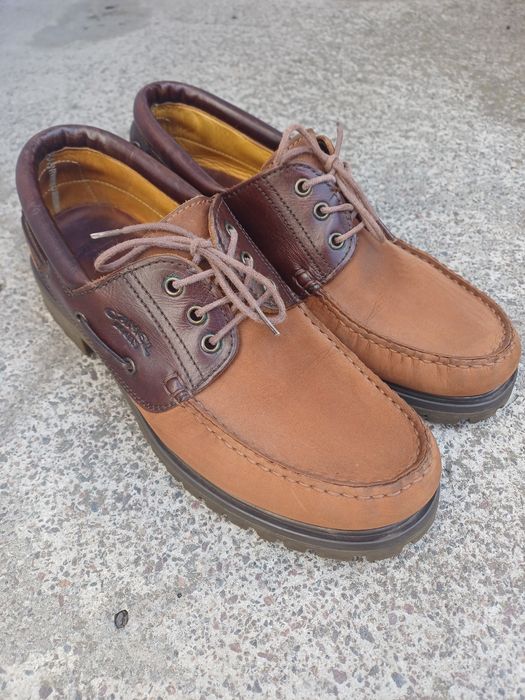 Чоловічі шкіряні туфлі  топсайдери  Camel boots,  43 розміру  устілка  28 см.