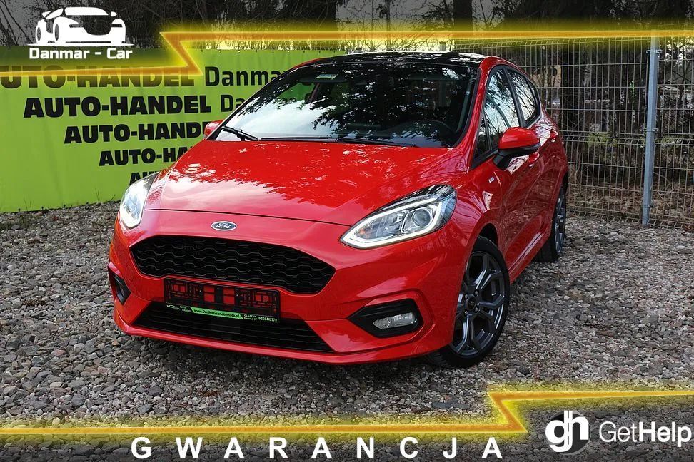 Ford Fiesta St-Line, Panorama, Ledy, Keyless, Piękna - Gwarancja