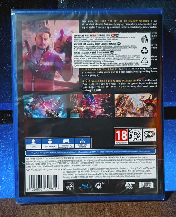 Shadow Warrior 3 PS4 / PS5 - fenomenalna strzelanka FPS PL