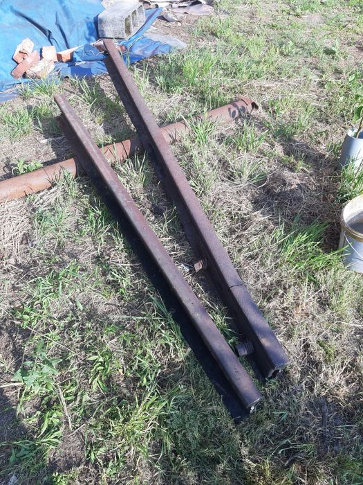 Szyny kolejowe sprzedam.