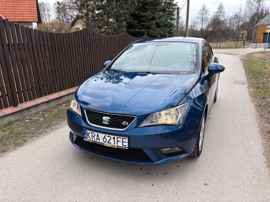 Seat Ibiza 1.2 105KM Alu15 Klima Tempomat CD/Mp3 Bluetooth Navi PDC Grzane Fotele