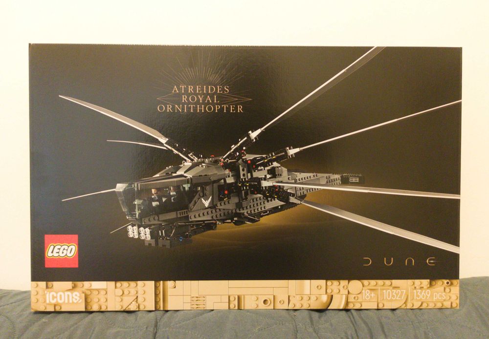 LEGO Icons 10327 Dune – Atreides Royal Ornithopter