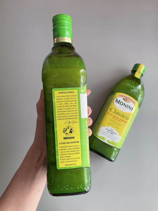 Оливкова олія холодного Extra Virgin Італія. Оригінал Моніні Classico