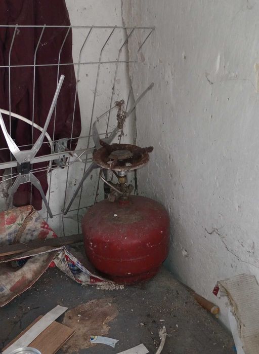 Butla gazowa turystyczna z palnikiem