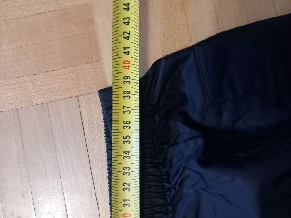 Spodnie męskie cienkie lekkie przeciwdeszczowe rozm.L