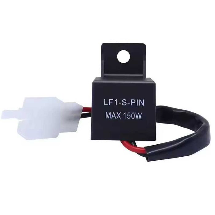 Relé intermitente LED para motos 12V - 2 pinos universal