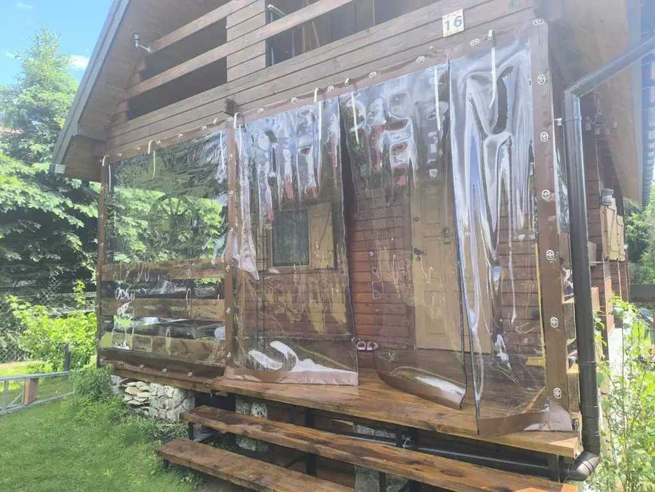 Plandeka przezroczysta na wymiar, do altan czy na taras