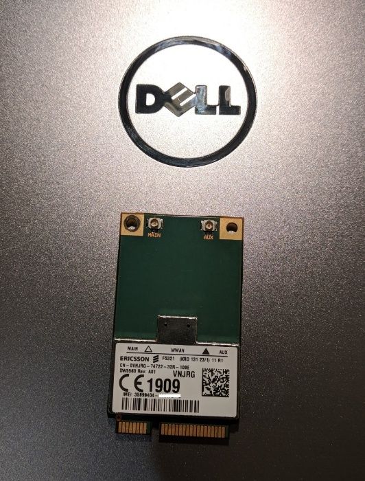 Dell DW5550 DW5560 WWAN 3G Ericsson