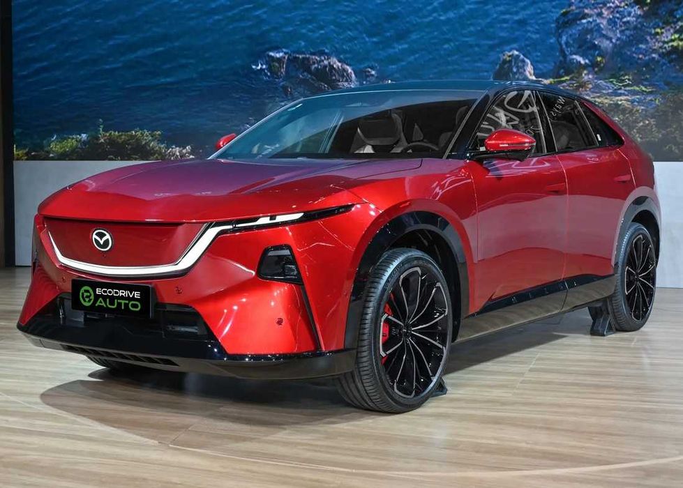 Електромобіль Mazda EZ-60 EV 600 Max Sport 2WD 2026, Crystal Soul Red, чорний салон