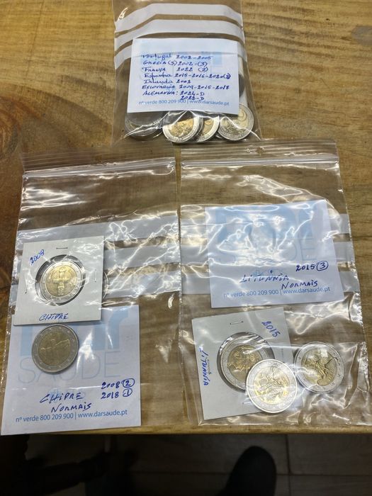 Moedas de 2 € Comemorativas (TROCA)