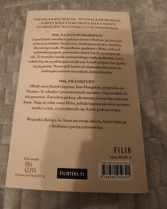 Książka ,,Dziewczyna z Berlina" - nowa