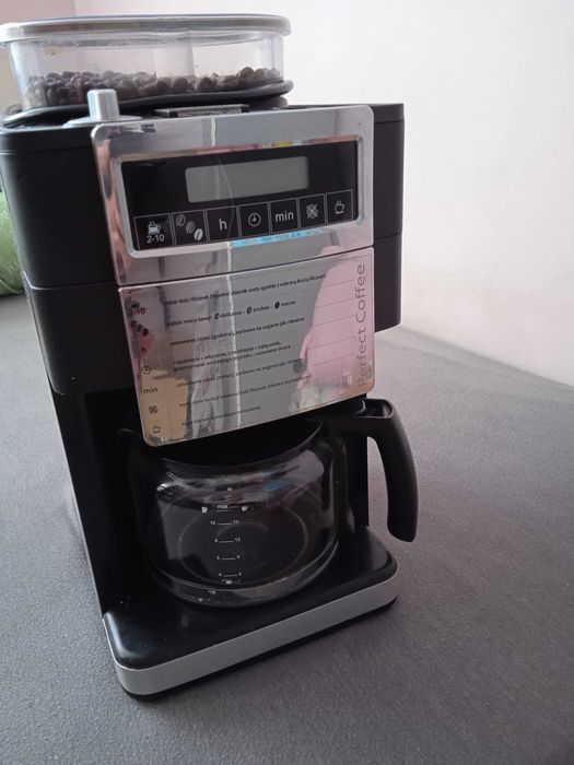 Ekspres do kawy przelewowy PRIMO KZM1-PLC z młynkiem