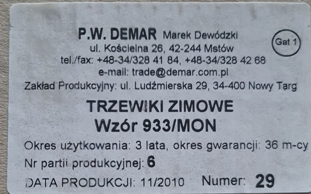 Trzewiki zimowe 933/MON