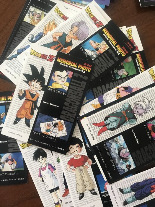 Cartas dragonballz bom estado