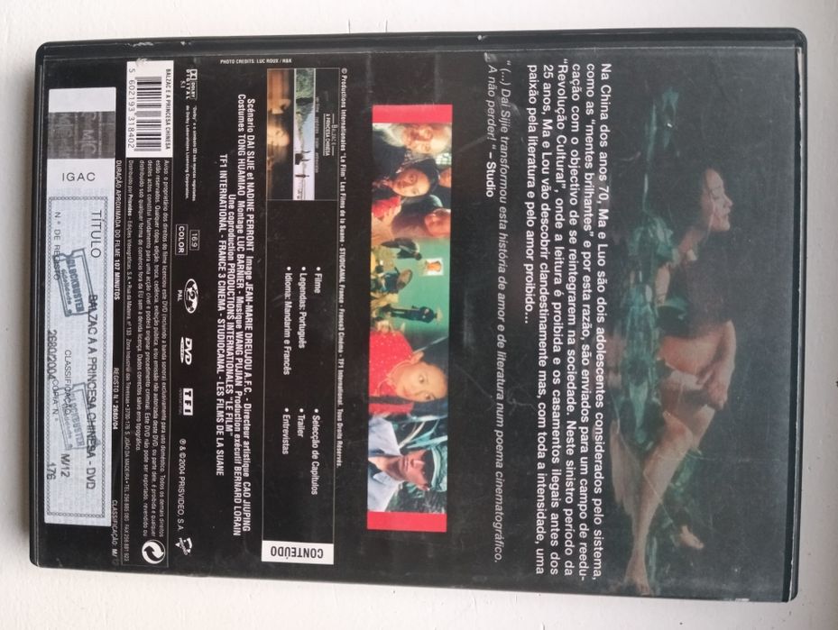 DVD Balzac e a princesa chinesa Espinho • OLX.pt