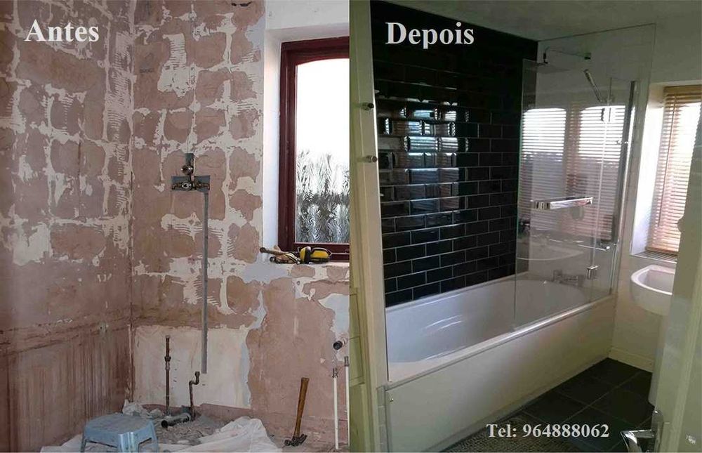 Limpeza WC, Remodelação Casas de banho. Quer ter Casa de banho NOVO?