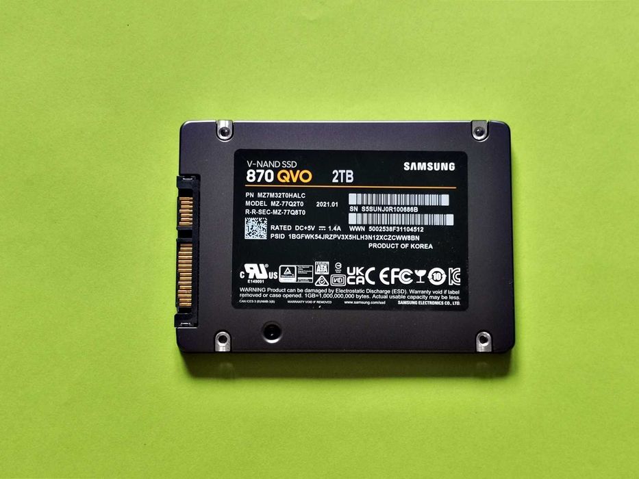 SSD 2TB Samsung 870 QvO