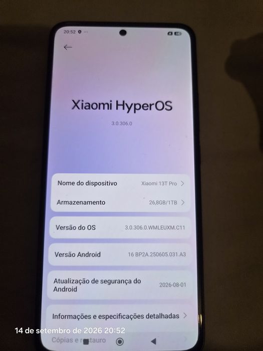 Xiaomi 13t pro 16/1TB