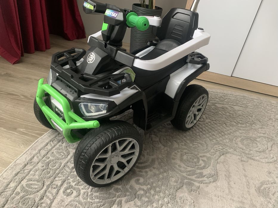 Електромобіль дитячий Bambi Racer M 5944EBLR-5 «Квадроцикл» (каталка-толокар із батьківською ручкою)