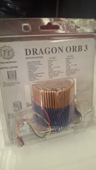 Cooler Thermaltake Dragon Orb 3 Vintage