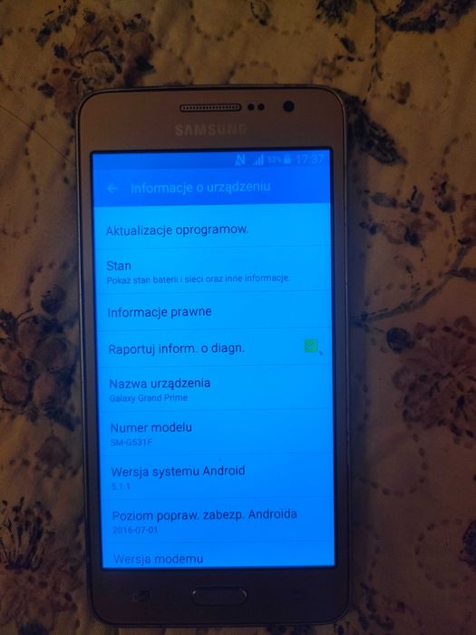 Samsung Galaxy Grand Prime SM G-531F