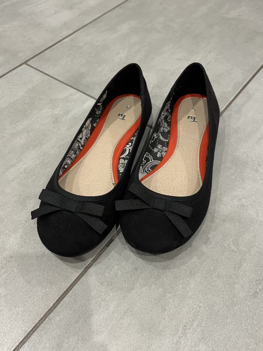 Балетки чорні