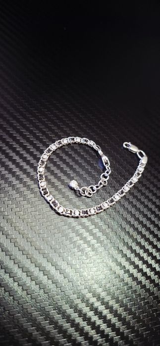 Серебряный браслет арабский  бисмарк