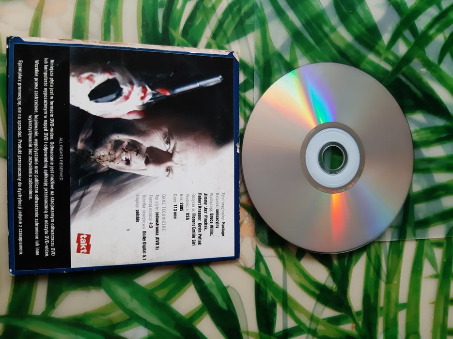 Film DVD Osaczony Bruce Willis