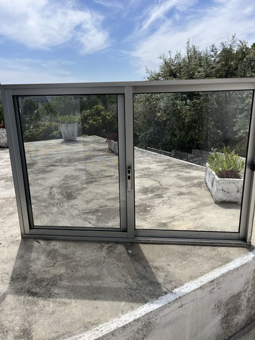 Janela de aluminio + rede mosquiteira