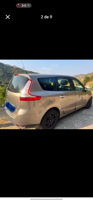 Renault scenic avariada