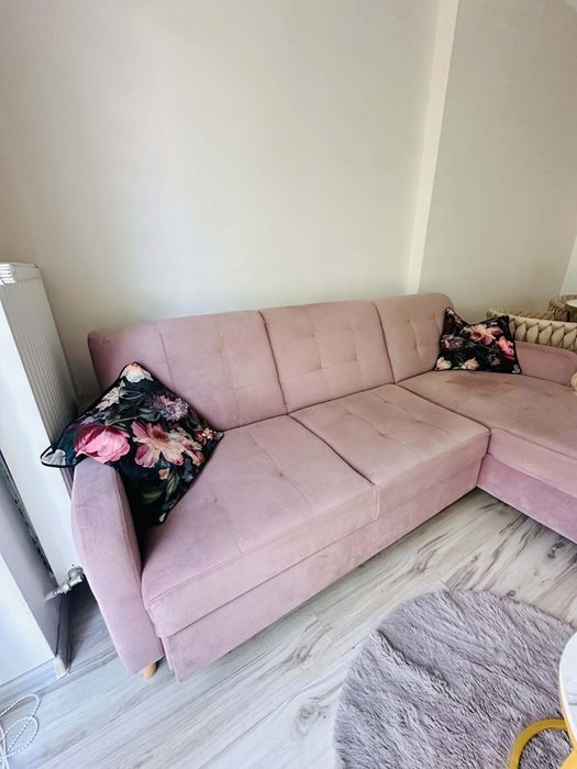 Sofa narożna rozkładana