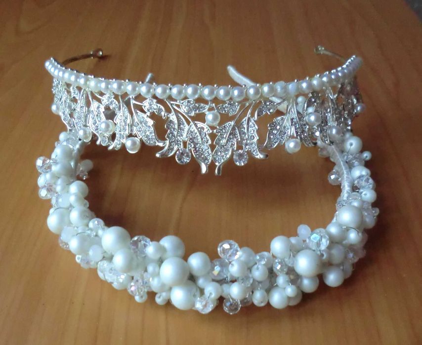 Обруч для волос хрустально жемчужный Укрпочтой, Новой