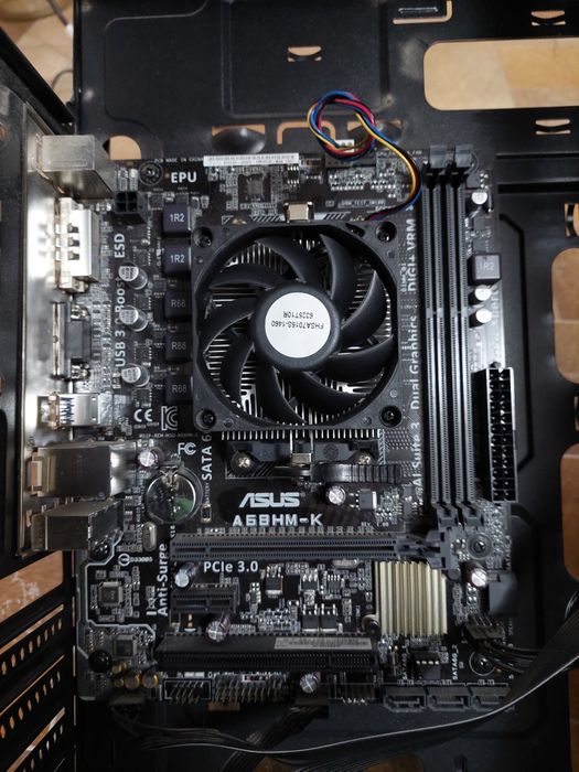 Материнская плата ASUS A68HM-K+проц A8-7600 3.1 GHz 65W, FM2+