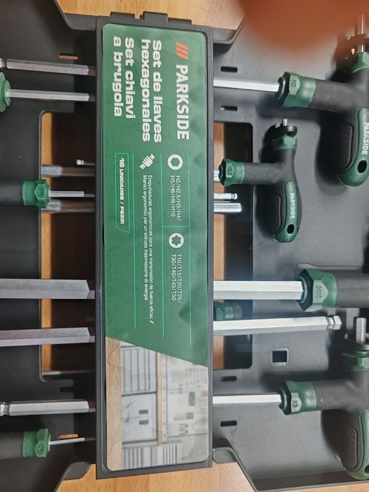 Jogo de chaves torx e allen