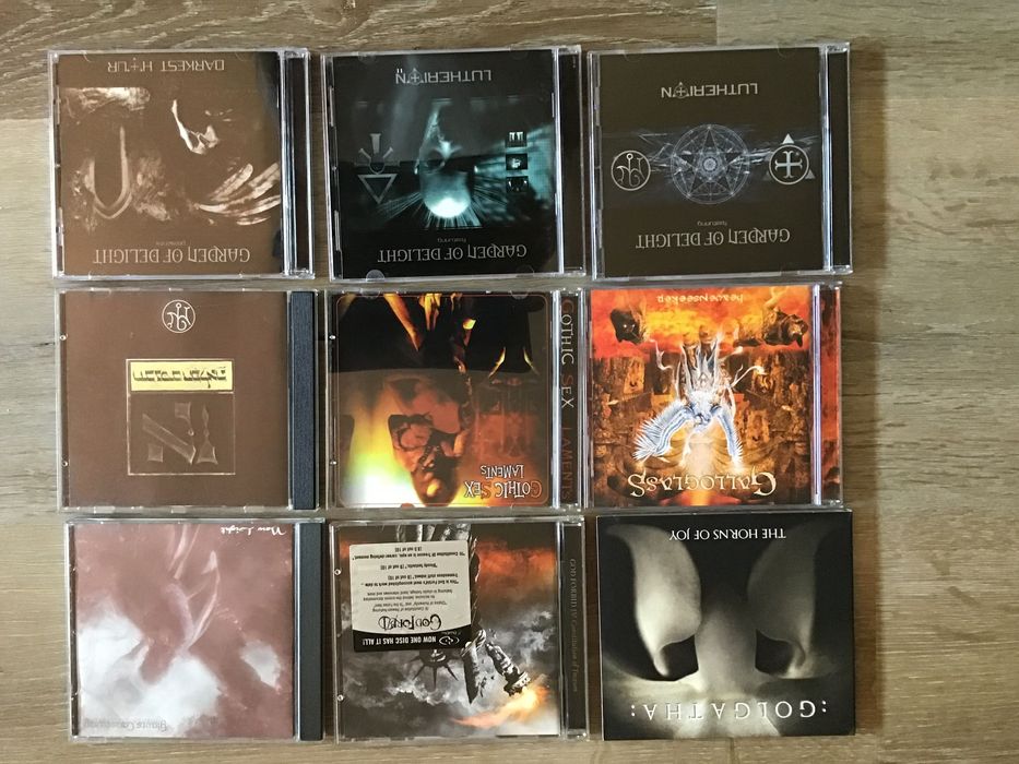 CDs metal , rock vários ,  letra G+H todos a 2€
