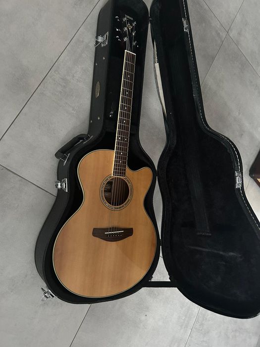 Gitara elektroakustyczna Yamaha CPX500 II  wzmacniacz Kustom Sienna 35