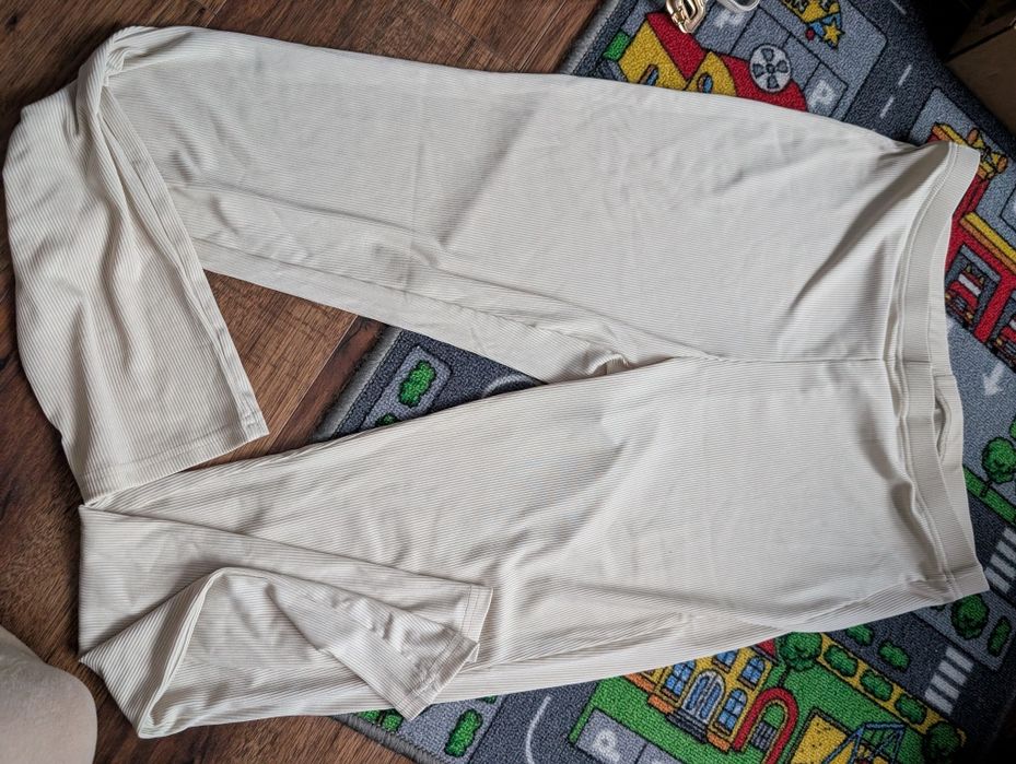 Nowy komplet damski prążkowany legginsy i bluzka rozm xl shein